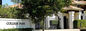 College Park Villas Entrance